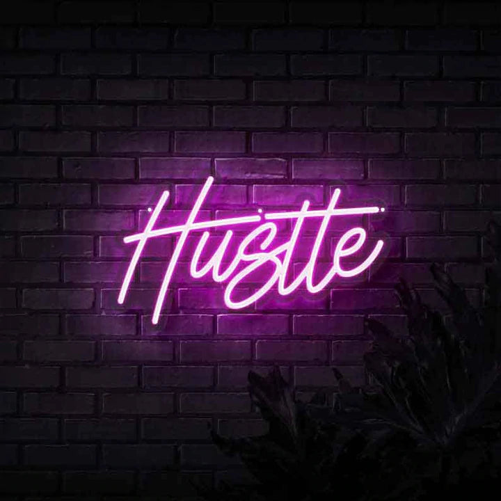 Hustle Neon Sign - NLA 114