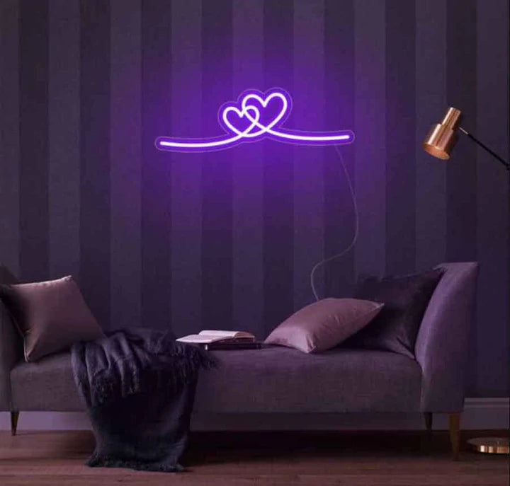 Couple Heart Neon Sign 💞💕❤️ - NLA 103