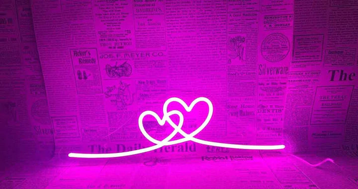 Couple Heart Neon Sign 💞💕❤️ - NLA 103