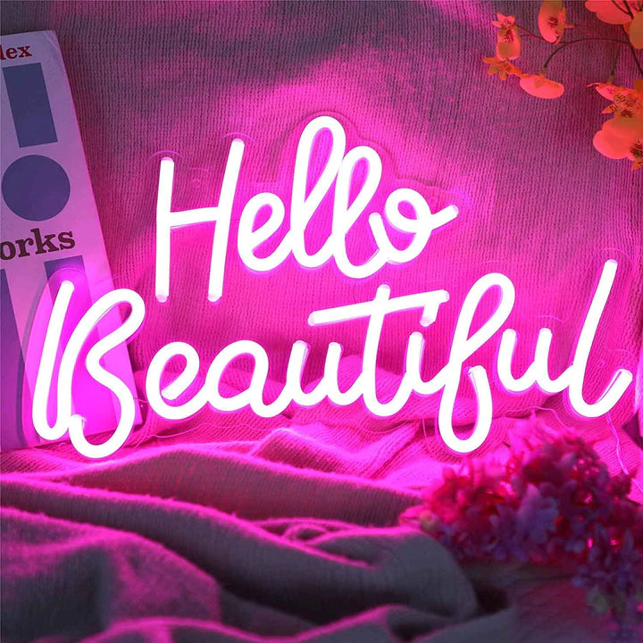 Hello Beautiful Neon light - NLA 112