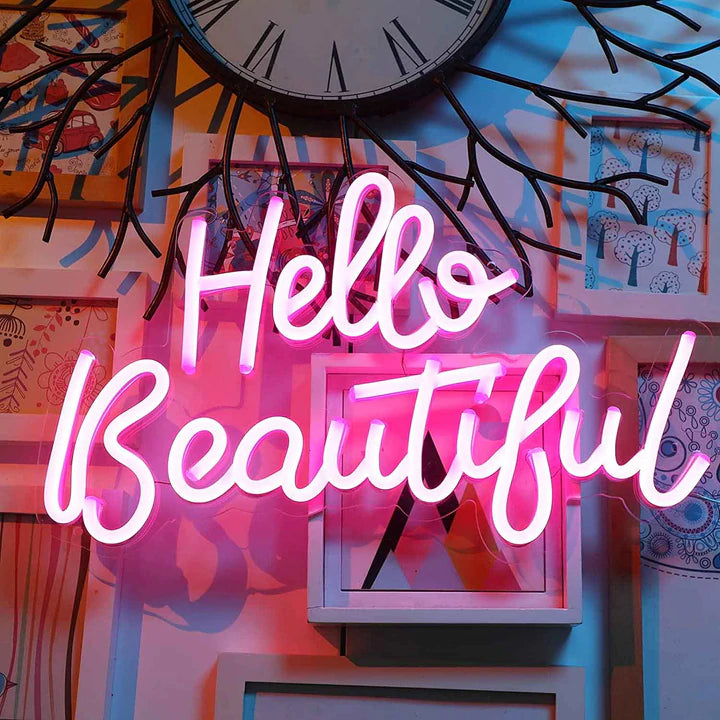 Hello Beautiful Neon light - NLA 112