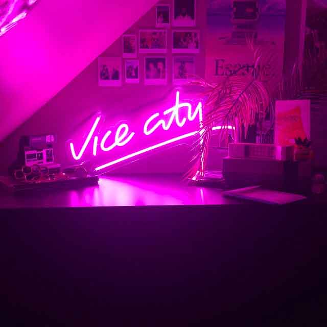 Vice City (GTA Theme) Neon light - NLA 129