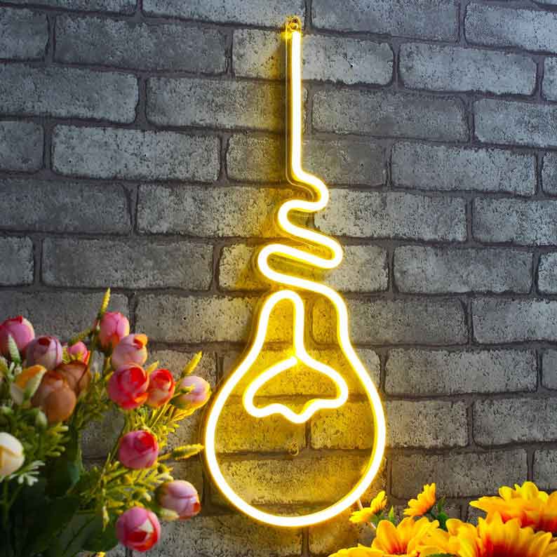Neon Light Bulb Lamp Decor - NLA 125