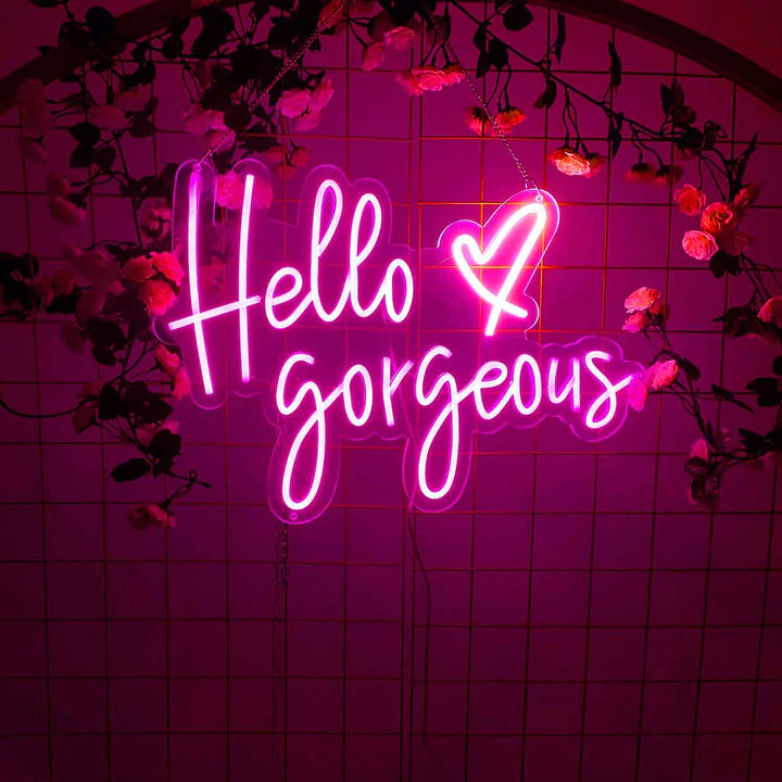 Hello Gorgeous Neon light - NLA 113