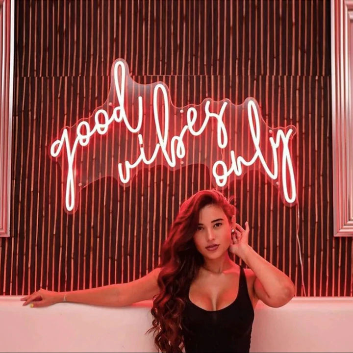 Good Vibes Only Neon Sign - NLA 110