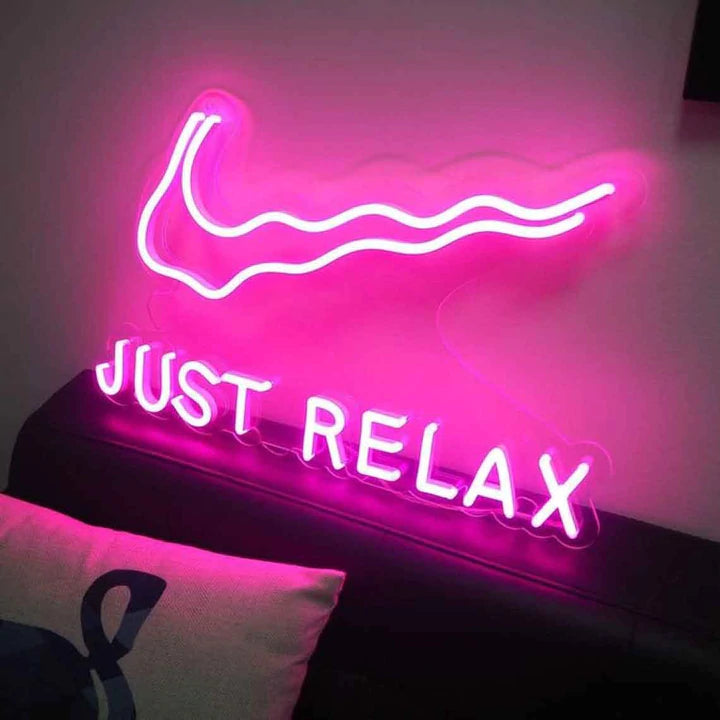 Just Relax Neon Sign - NLA 116