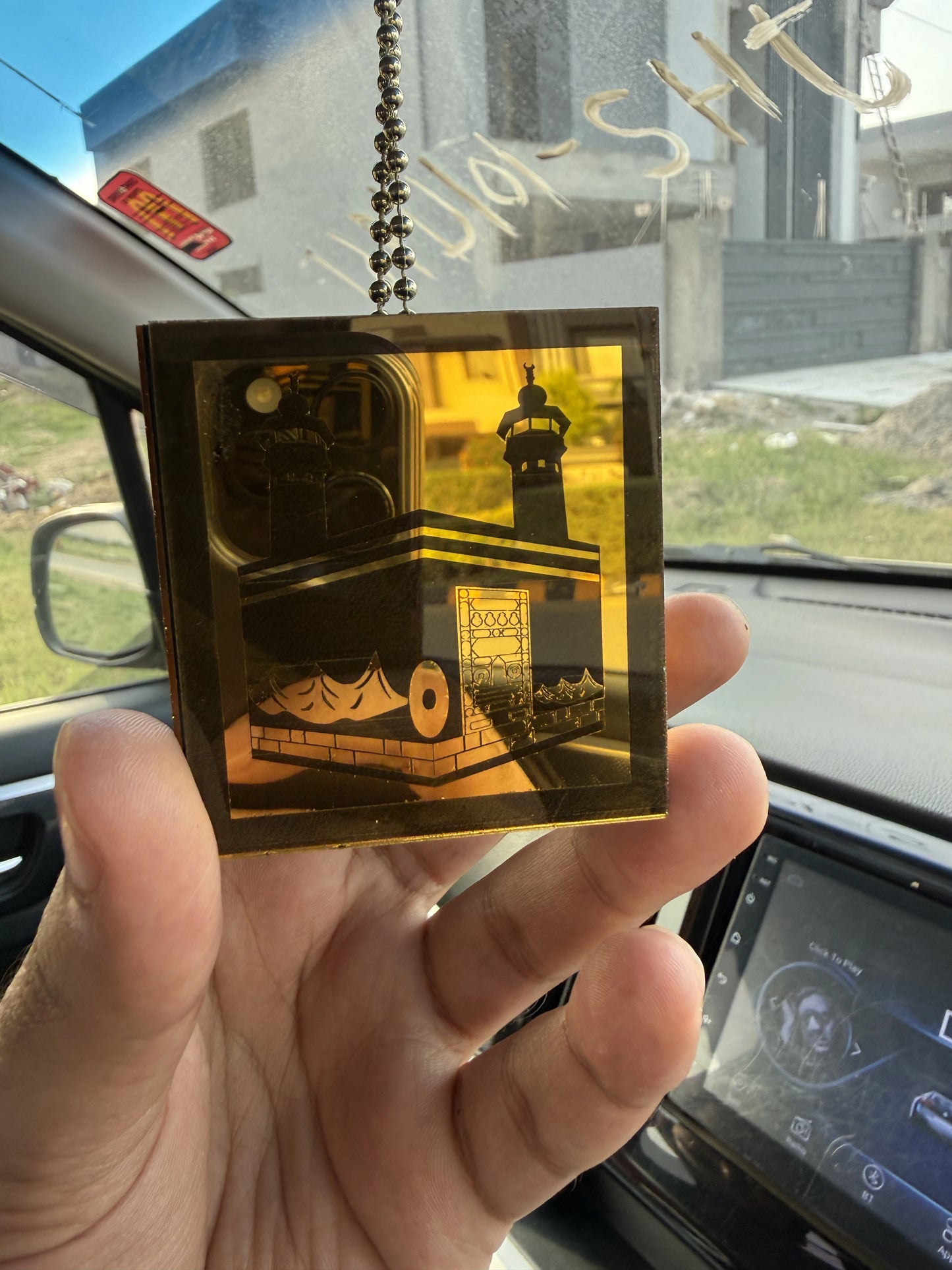 Khana kaaba Shape Car Hanging