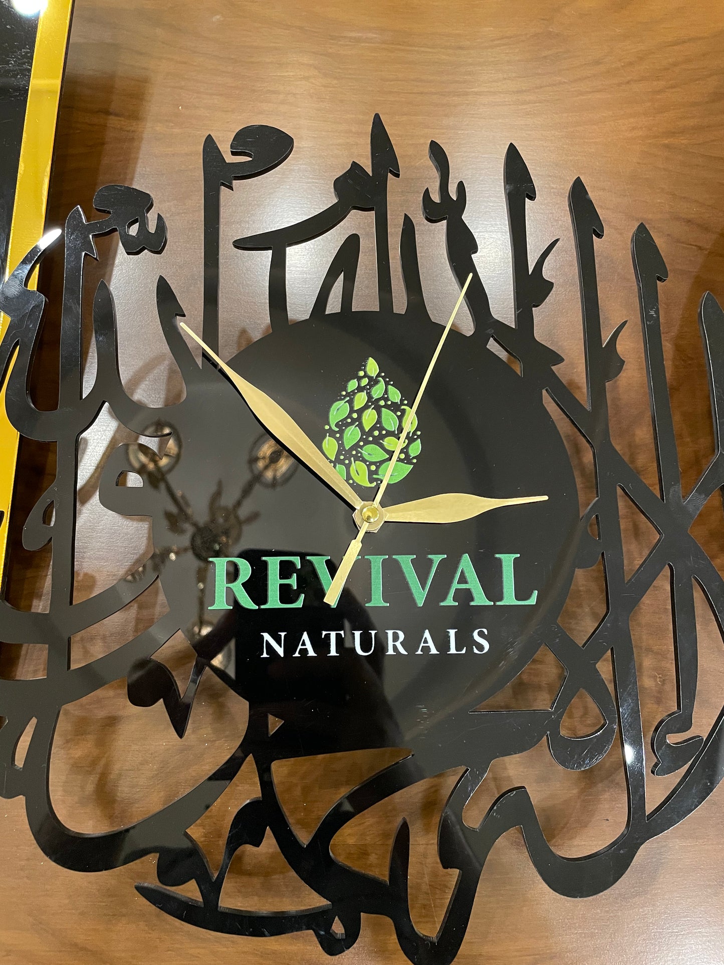 Customize clocks and Calligraphy with your Brand Name