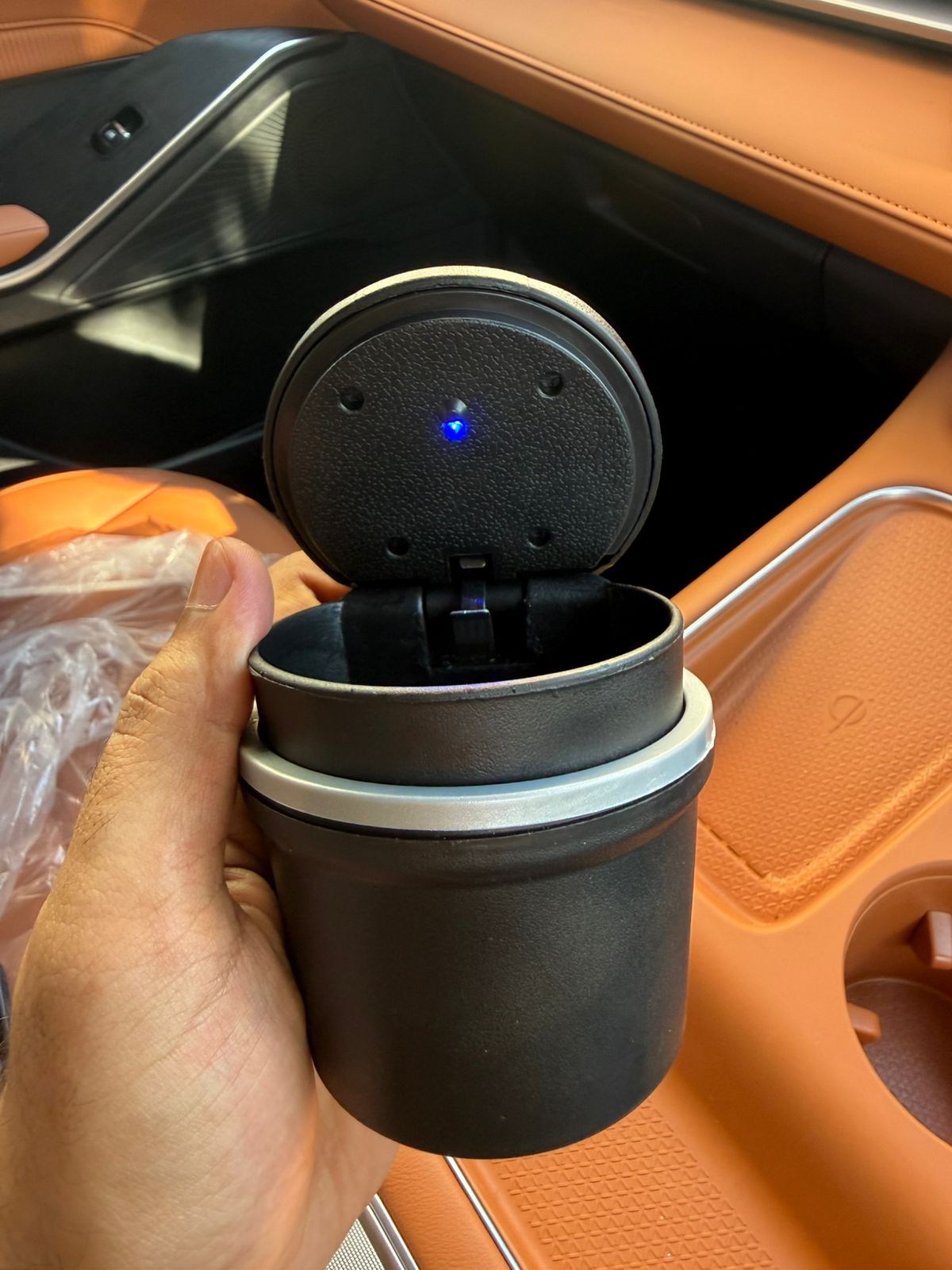 Mini Car Dust Bin for Cigarette Ash & Wrappers