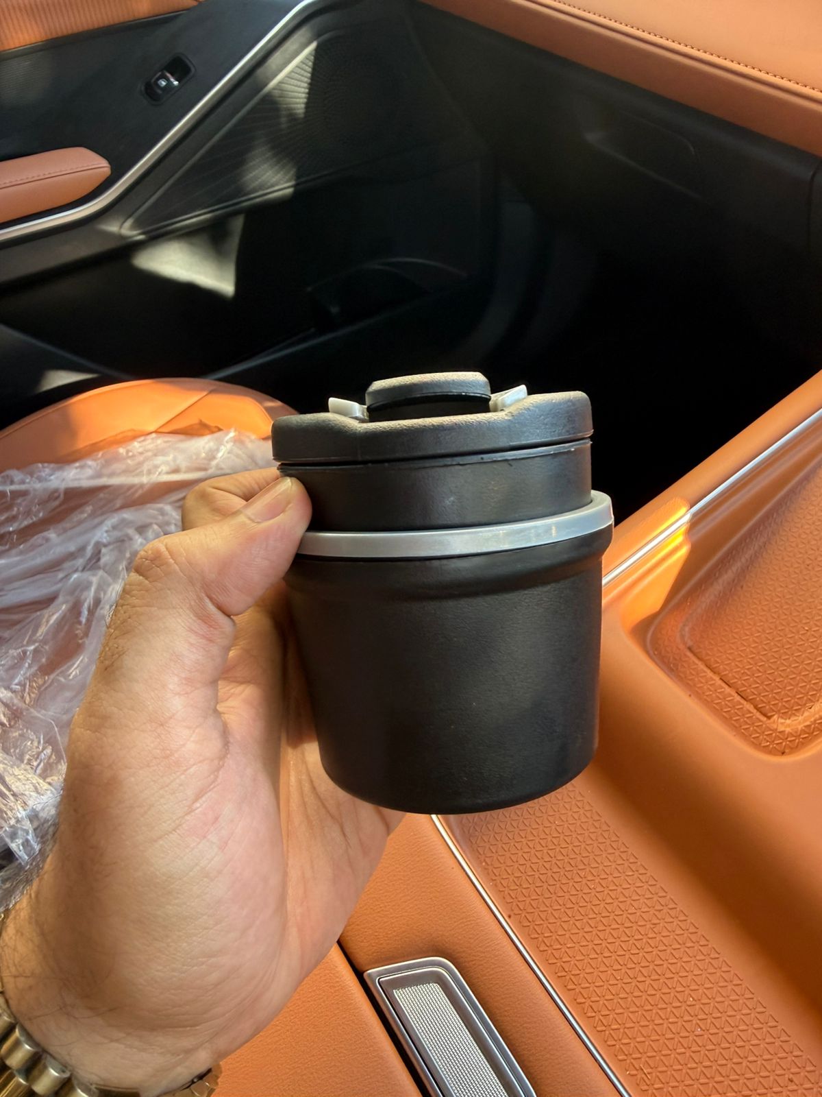 Mini Car Dust Bin for Cigarette Ash & Wrappers