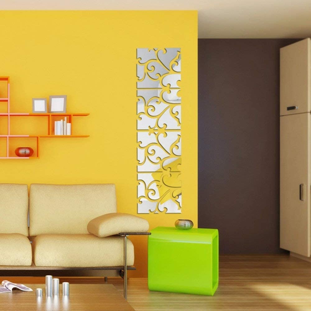 Modern Creative Design DIY 3D Acrylic Wall Stickers for home decoration - AWA-033