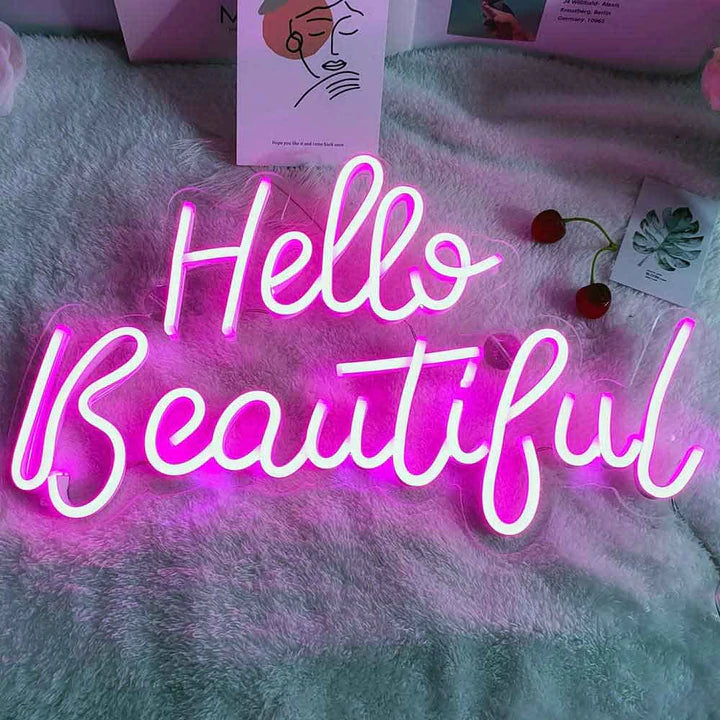Hello Beautiful Neon light - NLA 112