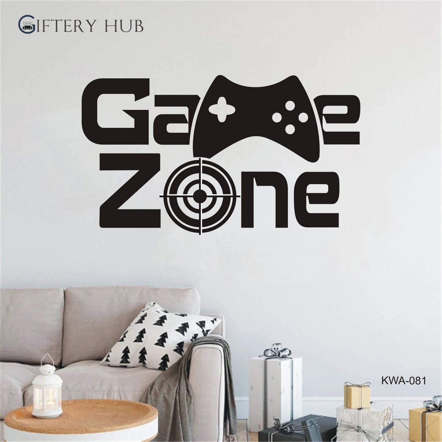 Game Zone Play Area Wall Art for home and office - KWA-081