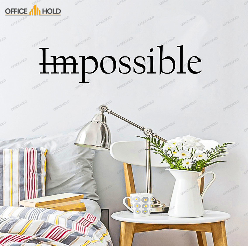 Possible Impossible Inspiring Office wall  Decor - OWD-074