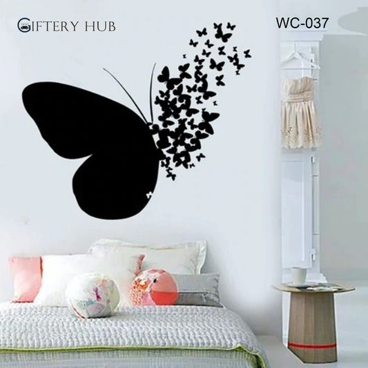 BUTTERFLY WITH MINI BUTTERFLIES DECOR For Home - WC-037