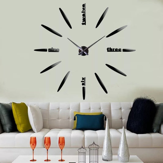 Bullet 3D Wall clock for home and office decor - EU3D-056