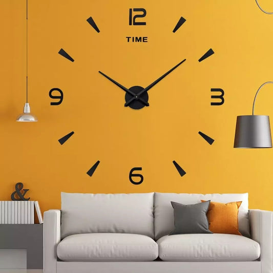Luxury 3D  Wall Clock for home and office decor - EU3D-062