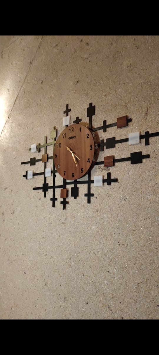 Large Modern Design Wooden Wall Clock - WC - 145