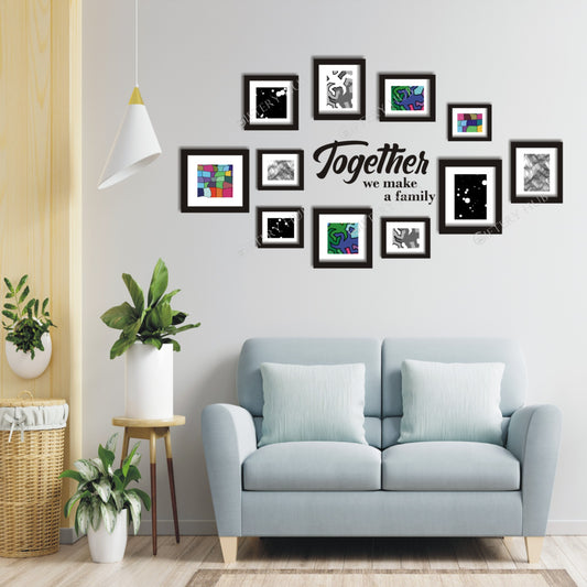 TOGETHER WE ARE FAMILY WITH FRAMES - WC-034