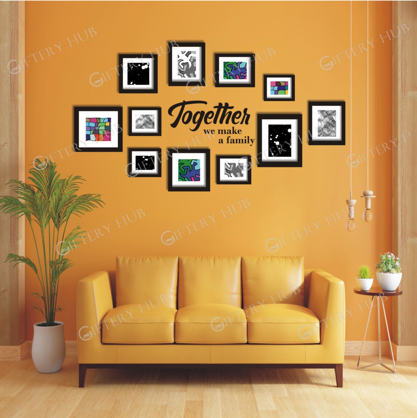 TOGETHER WE ARE FAMILY WITH FRAMES - WC-034