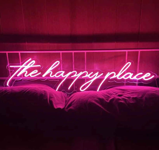 The Happy Place Neon light - NLA 127