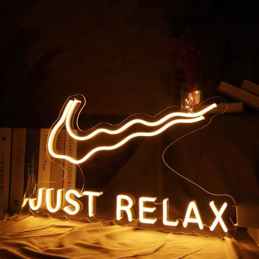 Just Relax Neon Sign - NLA 116