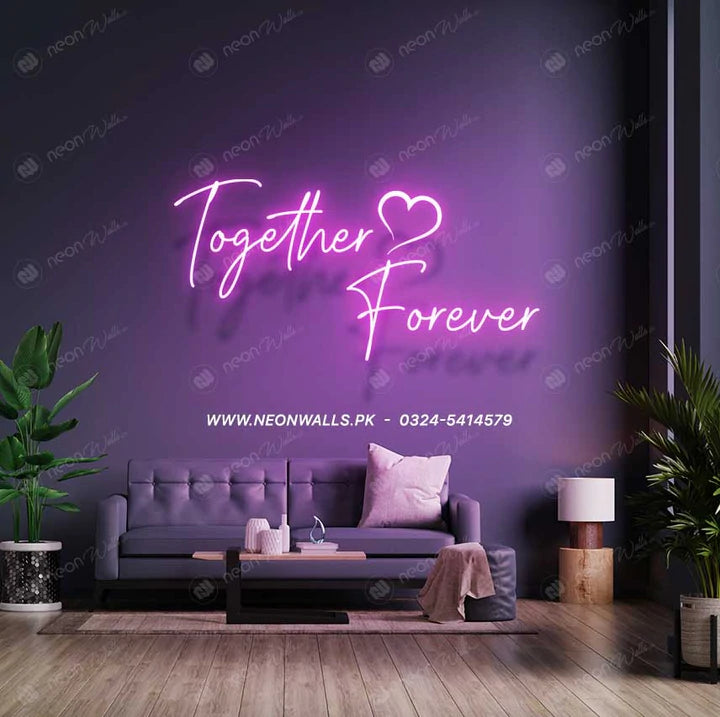 Together ❤️ Forever Couple Neon Sign - NLA 128